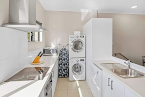 Coffee/tea maker, fridge, microwave, oven - Surfside 3A—Vibrant Yallingup Beachfront Living (Yallingup)