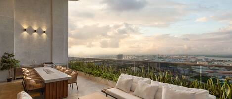 Teras rooftop