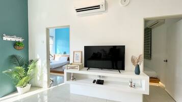 3 slaapkamers, een strijkplank/strijkijzer, gratis wifi