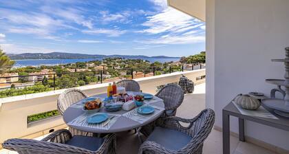 Luxury and Modern villa with magnificent sea view & Gulf of Saint Tropez