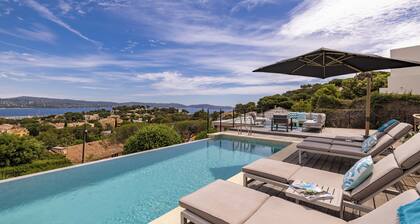 Luxury and Modern villa with magnificent sea view & Gulf of Saint Tropez