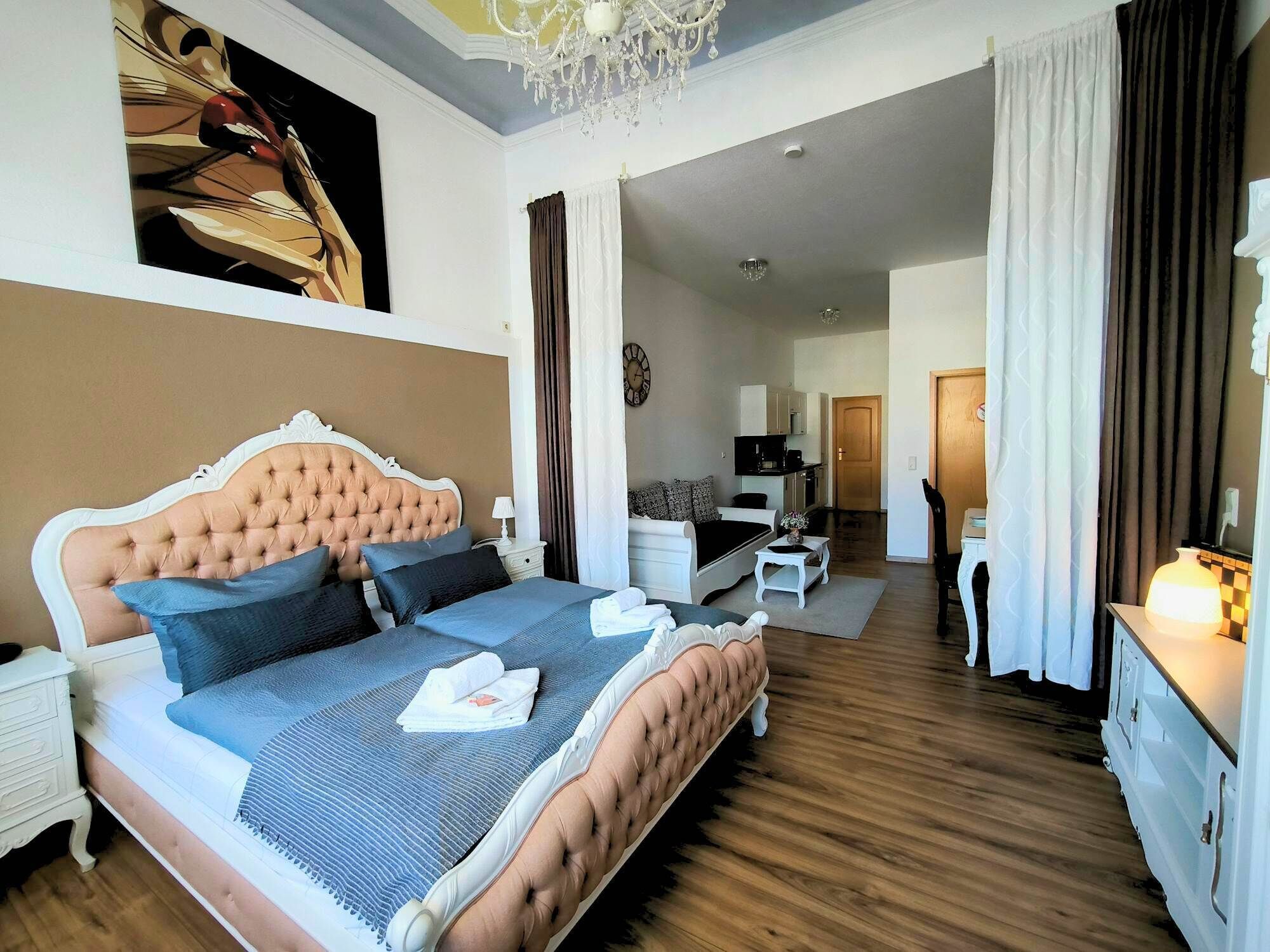 1 Schlafzimmer, Bügeleisen/Bügelbrett, Internetzugang, Bettwäsche