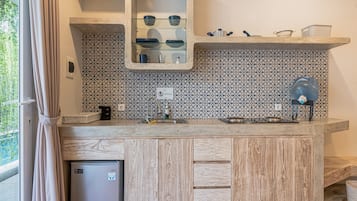 套房 (with Private Kitchen) | 1 間臥室、書桌、免費無線上網、床單