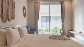 客房 (Master Bedroom) | 1 間臥室、書桌、免費無線上網、床單