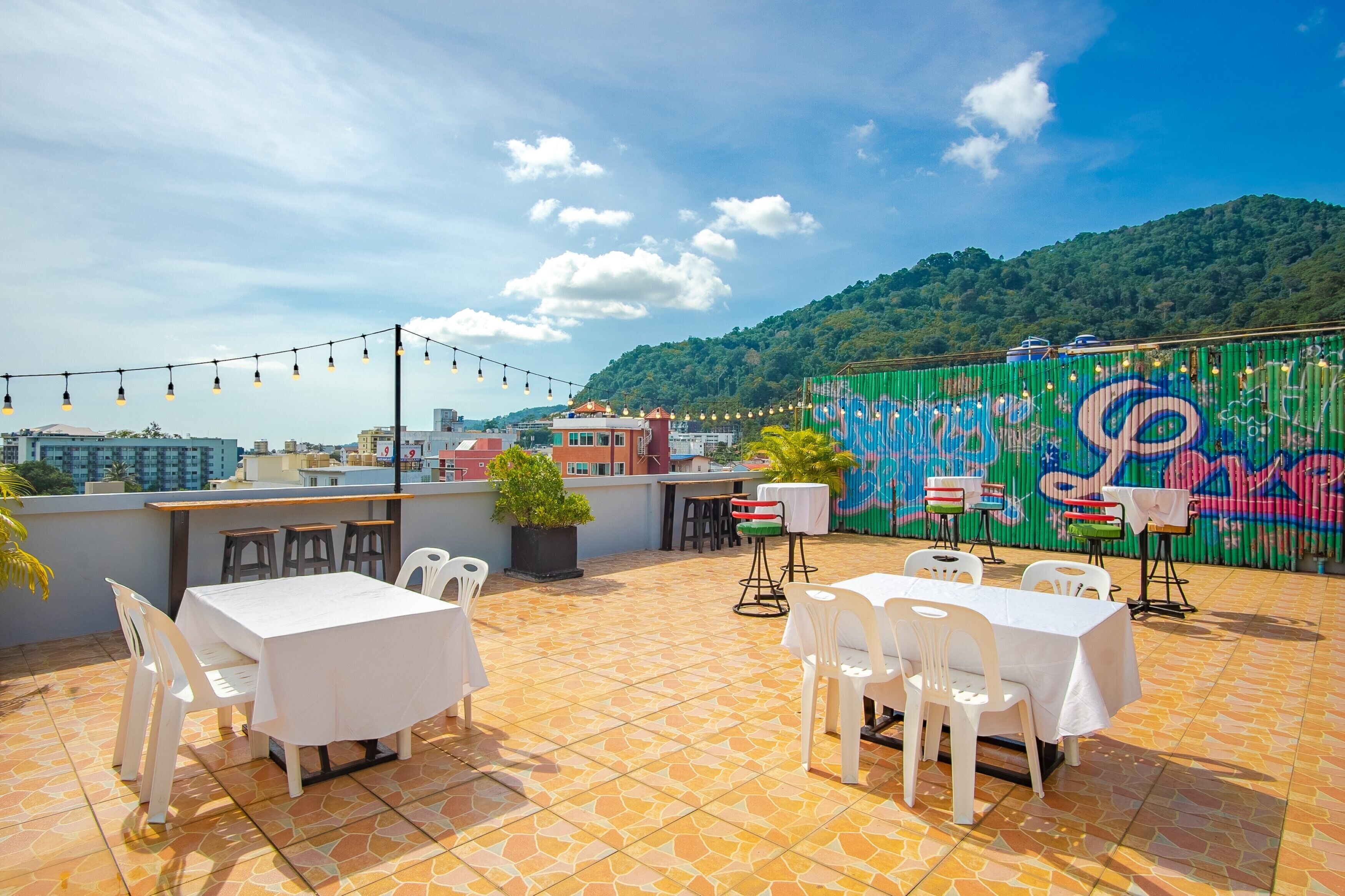 Terraço na cobertura