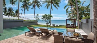 Beachfront Villa, Bang Por Beach, 3 Bedrooms, Private Pool, Housekeeper included