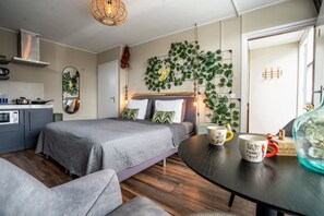 LÀgenhet Deluxe | 2 sovrum, gratis wi-fi och sÀngklÀder