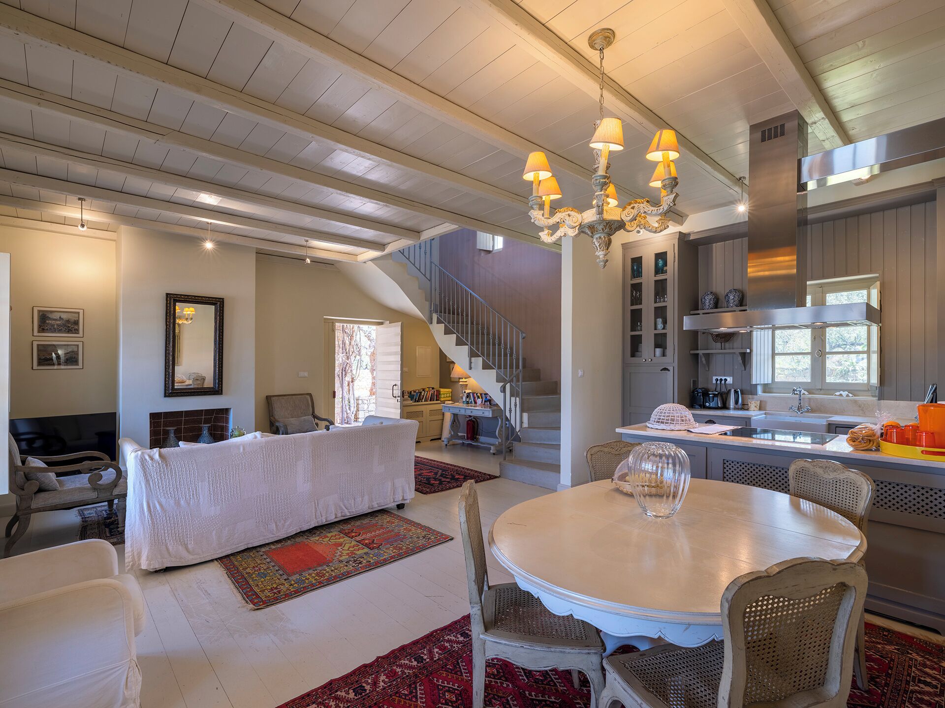 Ferienhaus | Wohnbereich | Plasmafernseher