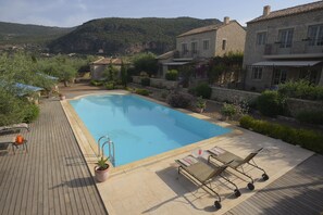 Seasonal outdoor pool