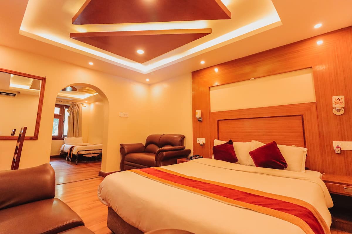 Suite estudio ejecutiva | Sábanas de algodón egipcio y ropa de cama de alta calidad