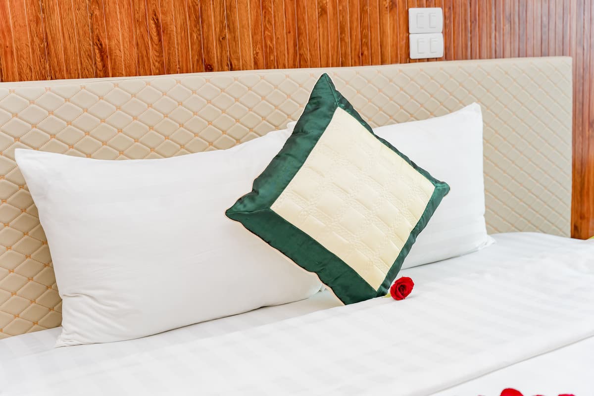 Ropa de cama de alta calidad y minibar