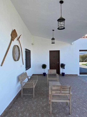Terrace/patio - EL CORTIJO DEL ABUELO PEPE (Alhendin)
