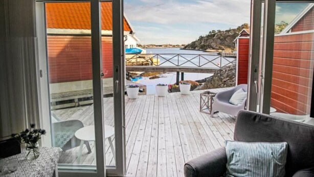 Terrace/patio - Keybutler Oceanview Apartment Skibbuveien (Kristiansand)