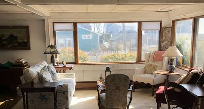 2 Minute walk to private beach.