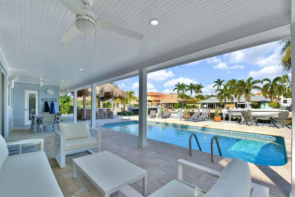 Una piscina climatizada