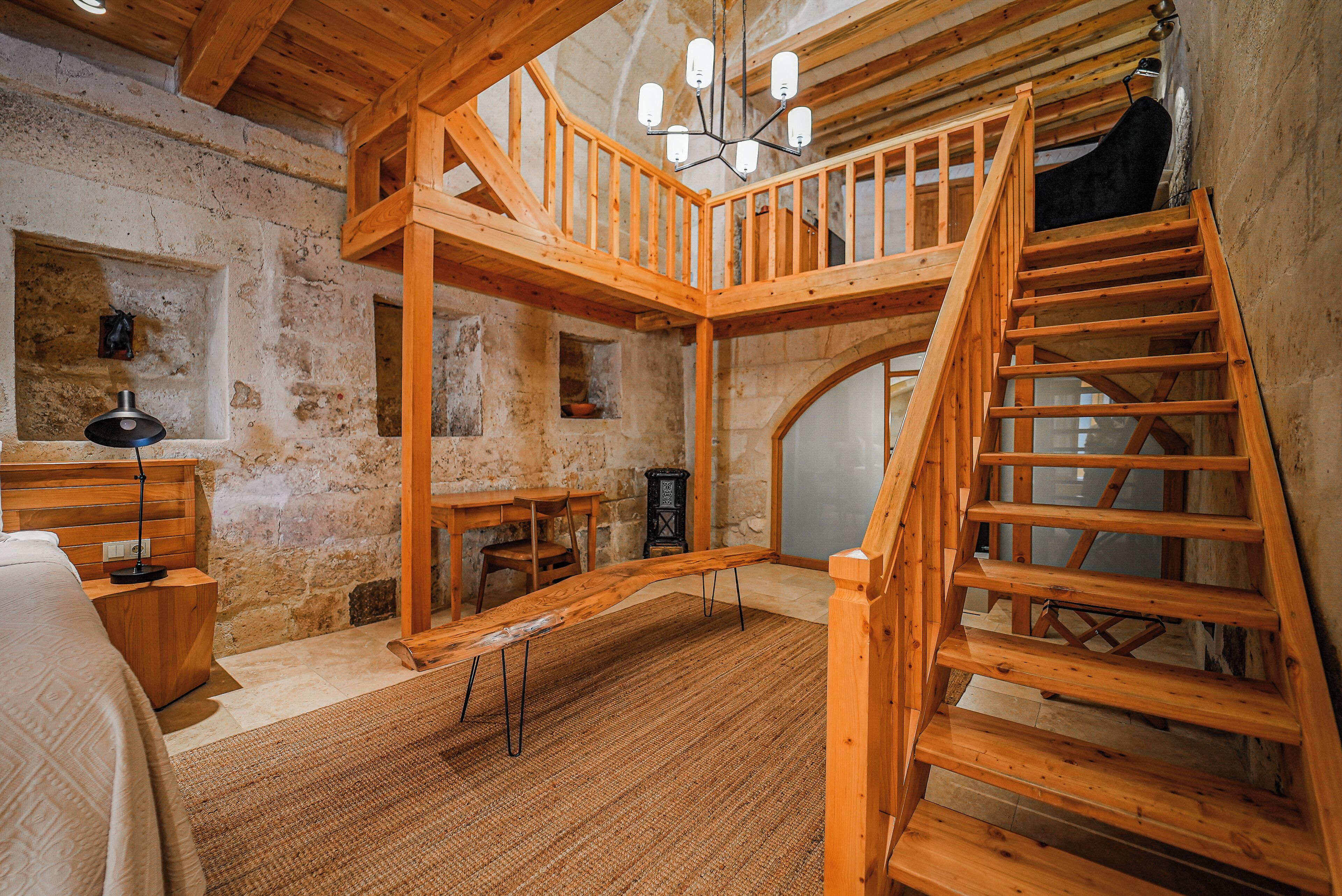 Family Duplex | Living area | 42-inch LED TV with satellite channels, heated floors