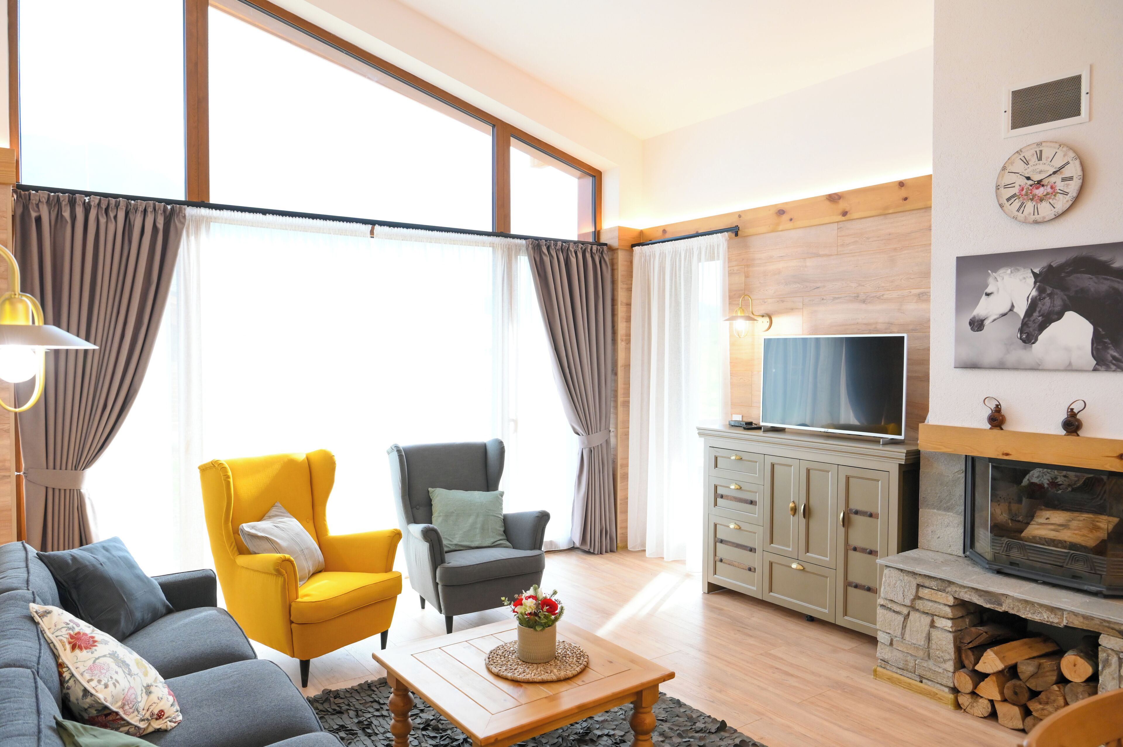 Deluxe Chalet, 3 Bedrooms, Sauna, Mountain View | View from room