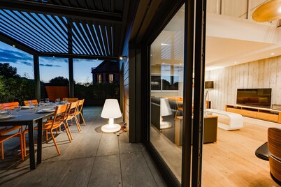 Villa Prestige : Private lift, air conditioning, terrace