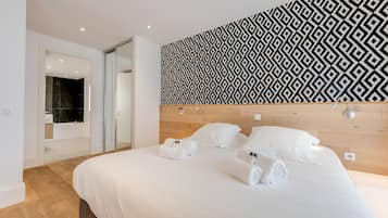 4 chambres, fer et planche à repasser, lit parapluie, Wi-Fi