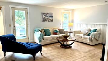 TV connectée, cheminée