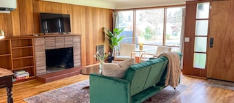 Whimsical Midcentury Home with Game Room