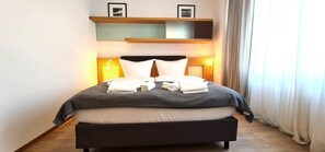 Minibar, in-room safe, desk, blackout curtains