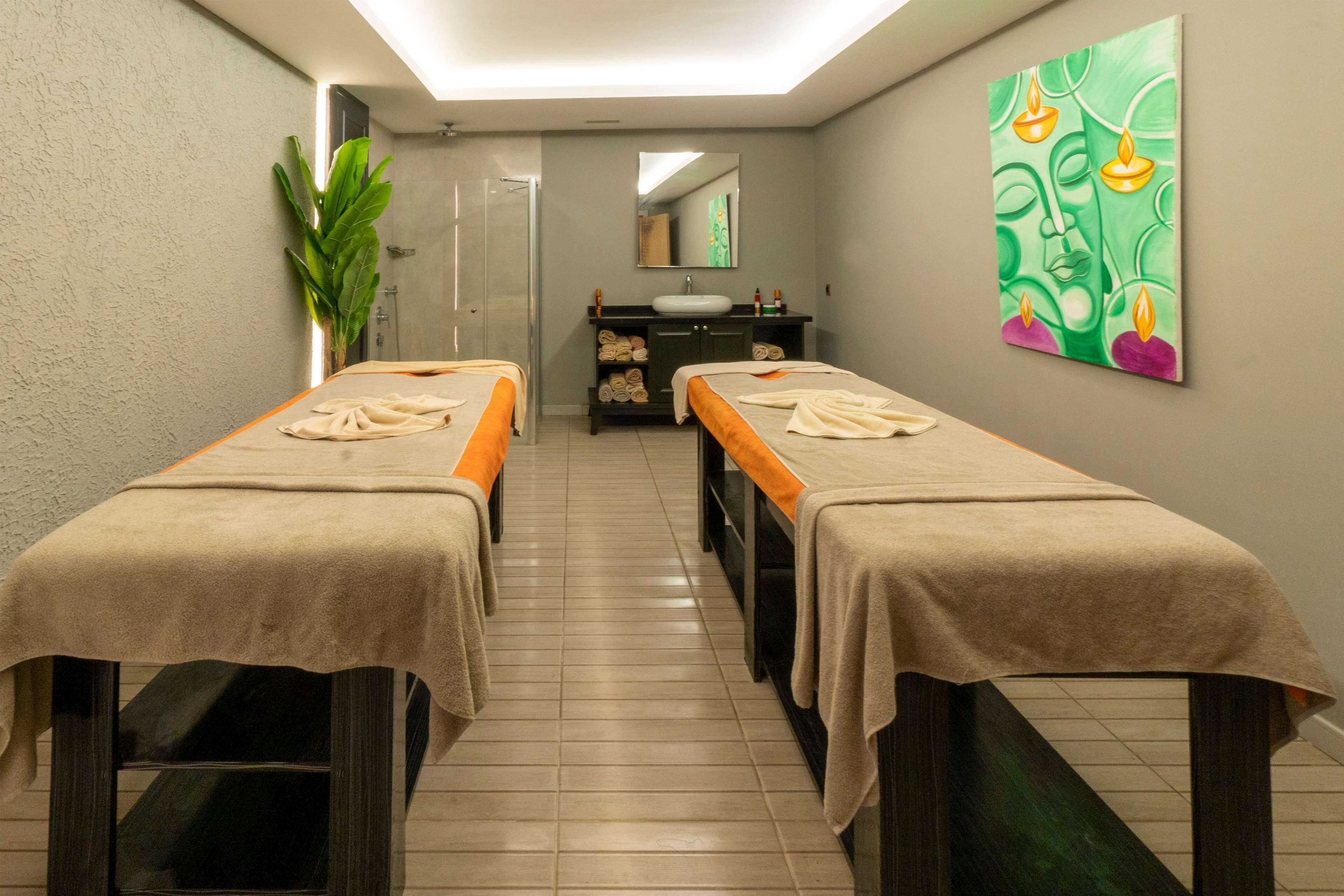 Salas de tratamientos para parejas, baño turco/hammam
