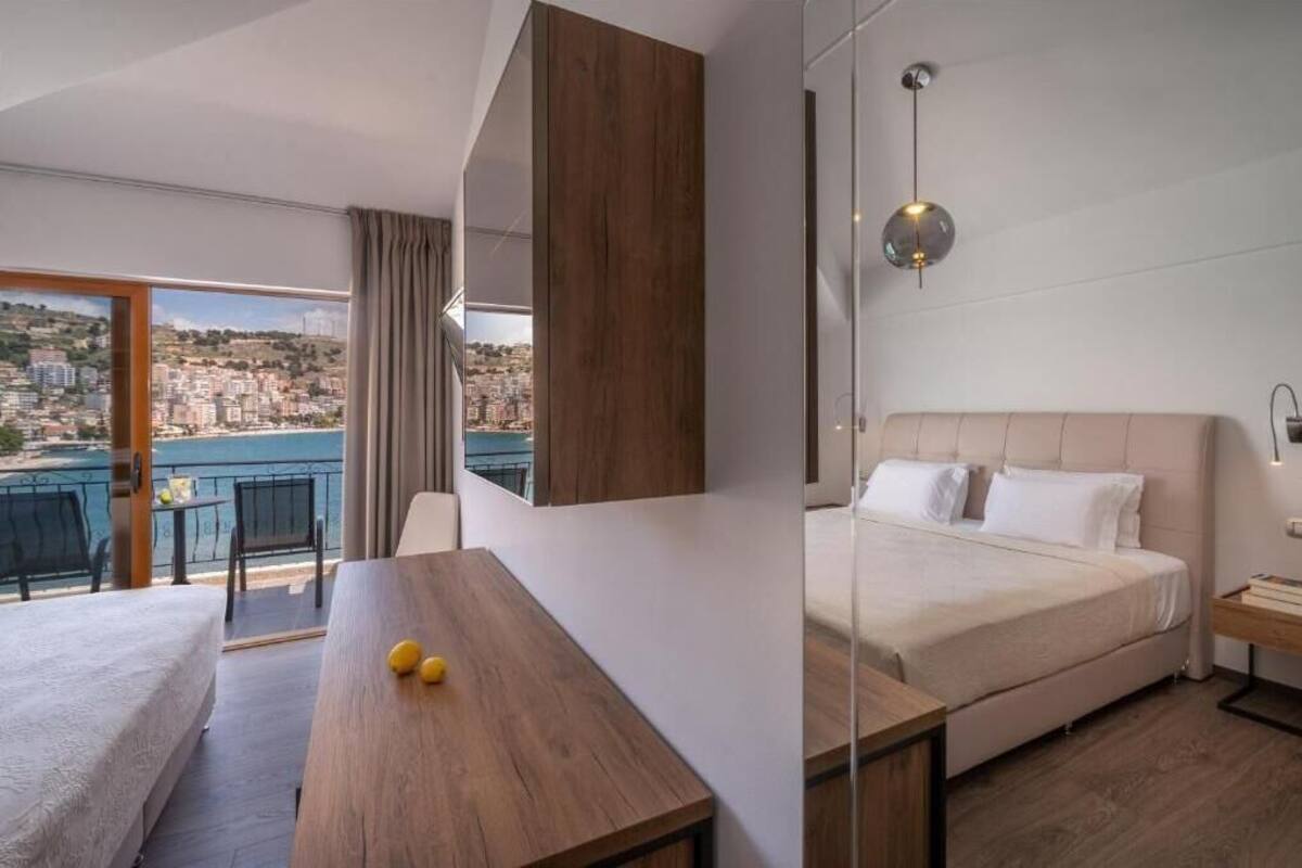 Chambre Double, vue mer