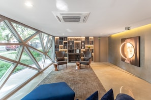 Lobby sitting area