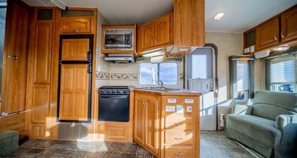 Camper at Minigolf Course TIGER - AC - Furnace - Fully Furnished