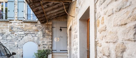 Detalhe da fachada