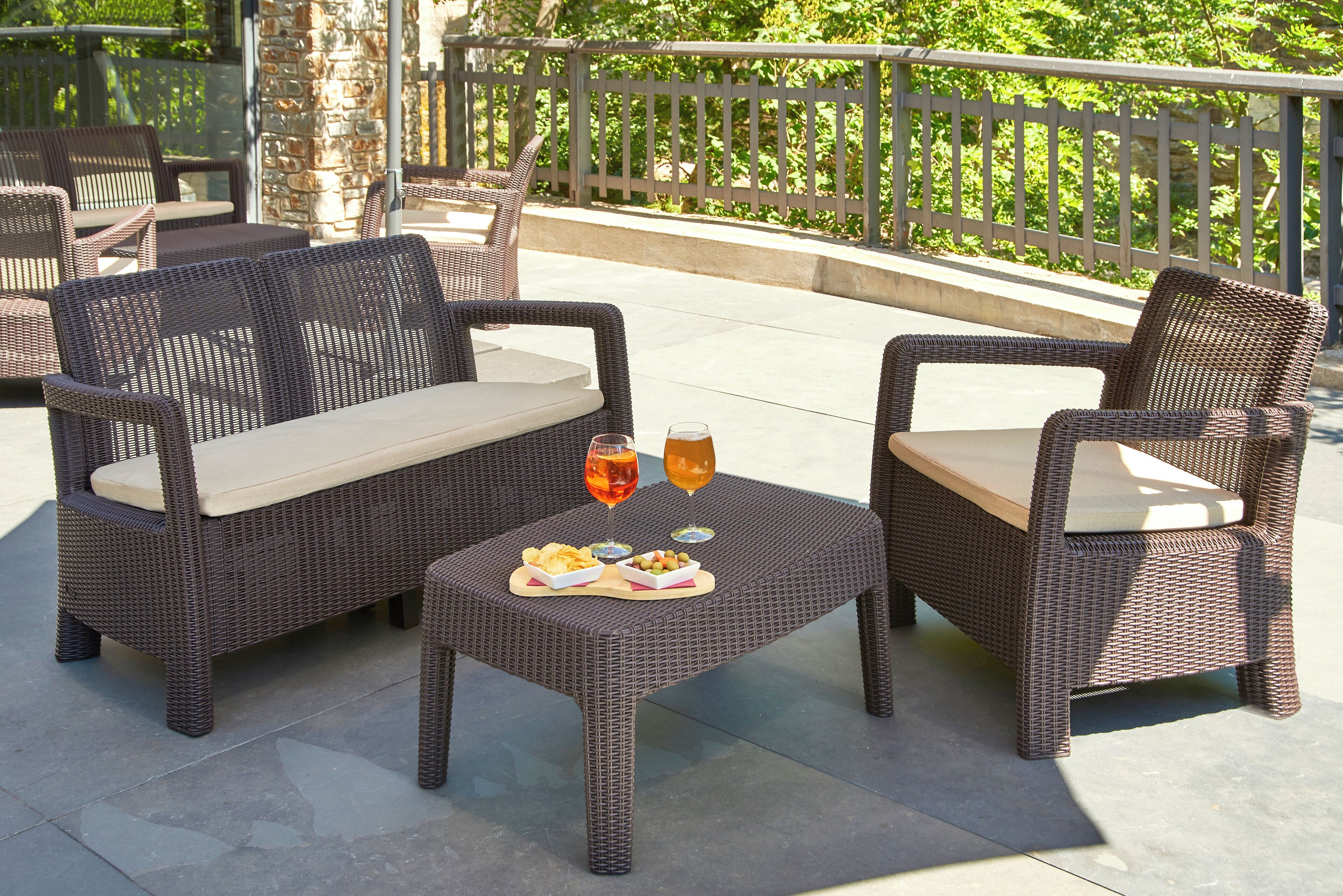 Terrasse sur le toit