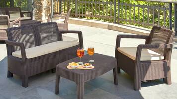 Terrasse sur le toit