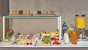Daily buffet breakfast (EUR 19 per person)