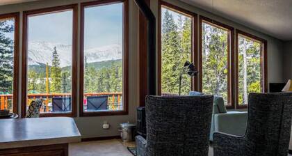 Mountain base camp, 2 bedroom, wood stove amazing views, Middle of everything
