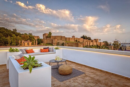 Alcazaba - Holiday penthouse in Malaga