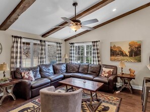 Télévision, lecteur de DVD, baby-foot, table de tennis de table