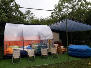 Superior Quadruple Room, Mountain View | Minibar, individually decorated, individually furnished, bed sheets - Cassacha Glamping (Santiago de Quito)
