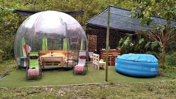 Dobbeltrom – superior, fjellutsikt | Minibar, individuelt dekorert, individuelt innredet og sengetøy