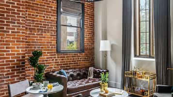 Suite, 1 Bedroom, Kitchen (Historic Sutter) | Pillowtop beds, in-room safe, desk, laptop workspace