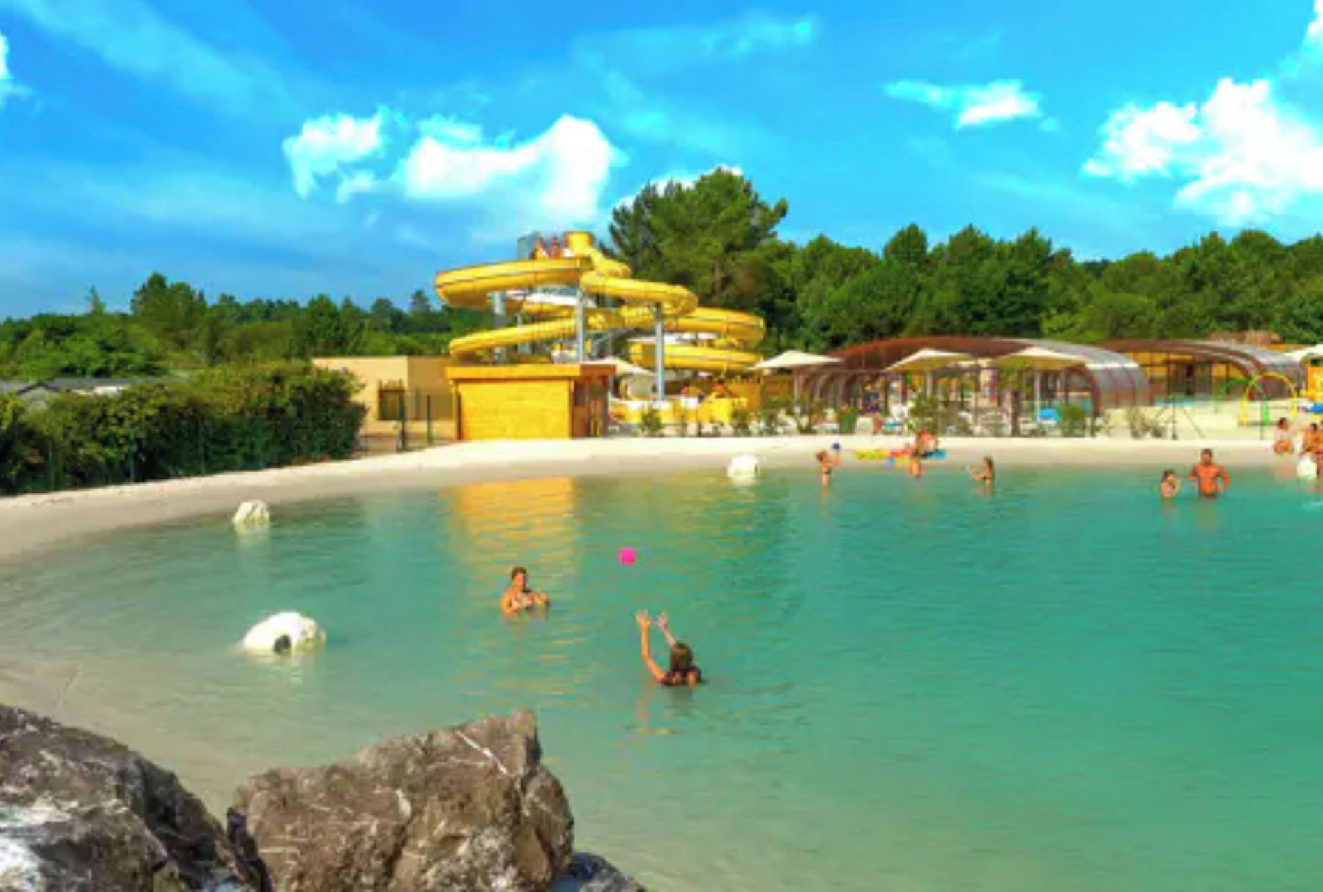 Indoor pool, a heated pool