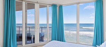 Sunrise and Sunset Oceanfront Views from Fifth-Floor, Updated Condo