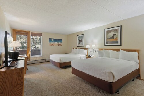 Spruce Lodge Hotel Style Room with 2 Beds  #397 by RedAwning