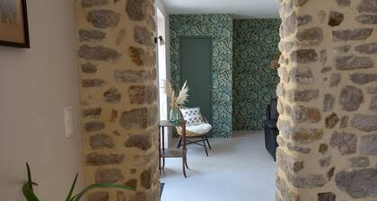 La Forge, maison pour 6 au coeur de Barfleur, avec parking privé