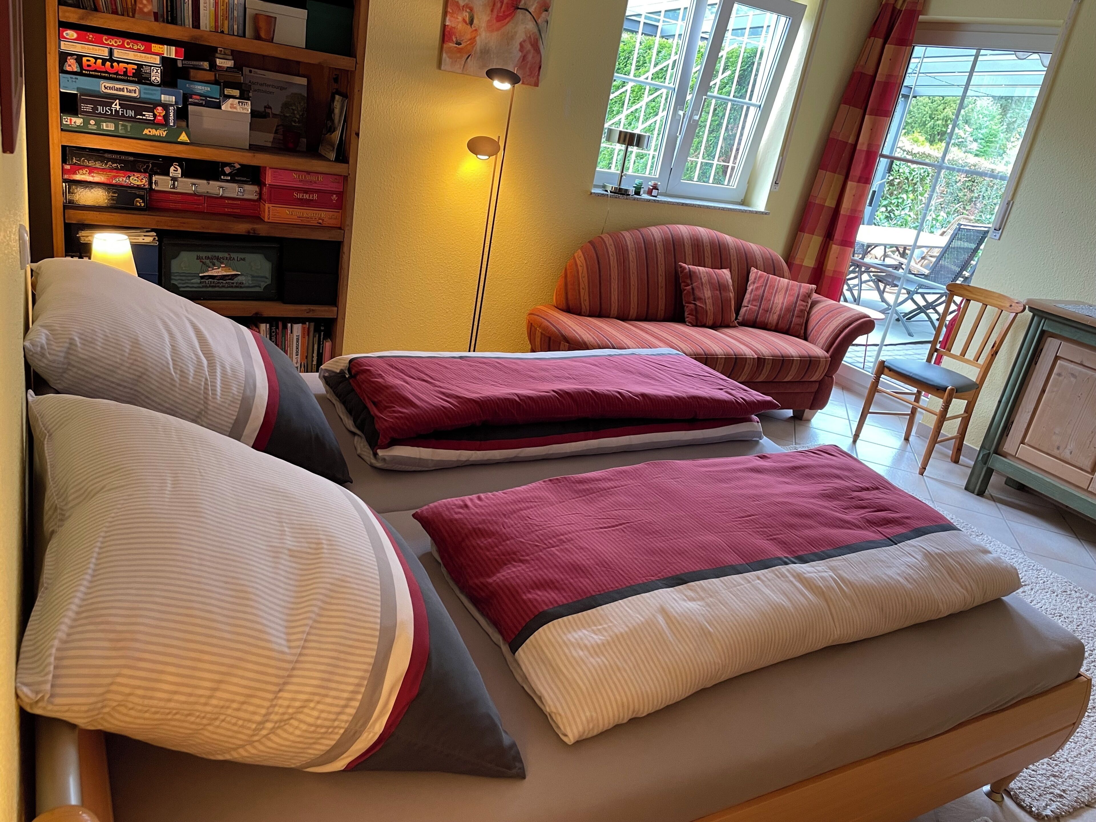 2 Schlafzimmer, Bügeleisen/Bügelbrett, Reisekinderbett, kostenloses WLAN