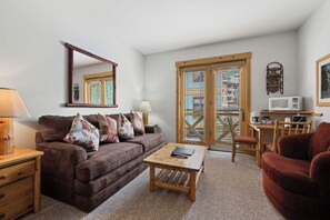 Fireplace - Tucker Mountain 2 Bedroom Condo #207/207A by RedAwning (Copper Mountain)