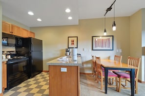 Private kitchen - Copper One Studio  #513 by RedAwning (Copper Mountain)