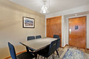 Dining - Village Square 1 Bedroom Condo #351 by RedAwning (Copper Mountain)