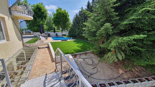 Studio mit Pool, Klimaanlage und Internet