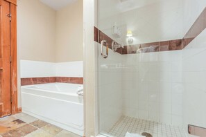 Shower, towels